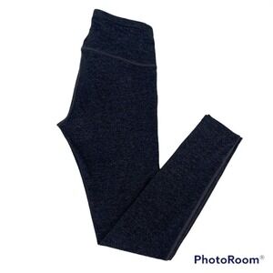 Athleta Legging Black /Gray Yoga Athletic Skinny Leg Work Out Casual Women Sz XS